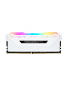 Corsair DDR4 32GB 3200- CL -16 Vengeance RGB PRO Kolor: BIAŁY Dual Kit - nr 32