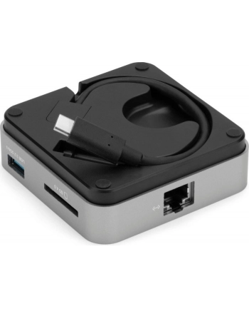 OWC USB-C Travel Dock E grey / Kolor: CZARNY - 6 ports, 100W