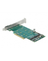 DeLOCK PCI Express x8 card to 2 x internal NVMe M.2 Key M - bifurcation, controller - nr 11