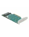 DeLOCK PCI Express x8 card to 2 x internal NVMe M.2 Key M - bifurcation, controller - nr 7