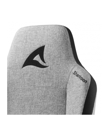 Sharkoon SKILLER SGS40 Fabric, gaming chair (gray / Kolor: CZARNY)