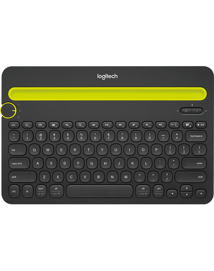 Logitech K480 Bluetooth Multi-Device KB czarna - D-E główny