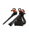 Kolor: CZARNY+decker BLACK + D-ECKER electric leaf blower BEBLV300-QS 3in1 3000 watt - nr 2