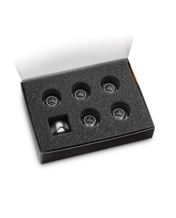 EKWB Quantum Torque 6-Pack HDC 12 Ni silver - 3831109824382