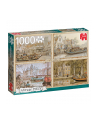 Jumbo Puzzle Canal Boats 1000 - 18855 - nr 2