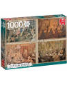Jumbo puzzle entertainment in living room 1000 - 18856 - nr 1