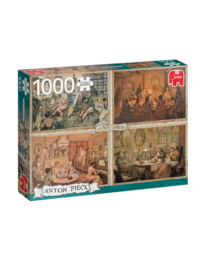 Jumbo puzzle entertainment in living room 1000 - 18856 główny