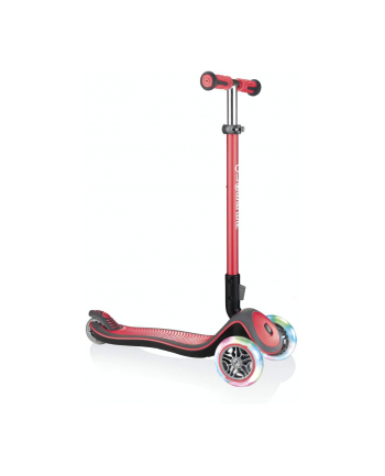 Globber Elite Deluxe with illuminated castors red - 444-402