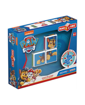 trefl MegiCube Paw Patrol / Psi Patrol - Chese, Skye, and Rocky - klocki magnetyczne 3el. G077