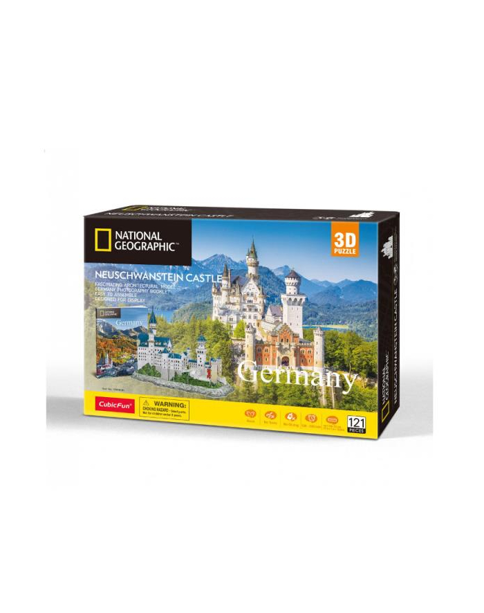 dante Puzzle 3D National Geograpfic zamek Neuschwanstein DS0990H główny