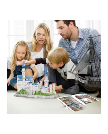 dante Puzzle 3D National Geograpfic zamek Neuschwanstein DS0990H