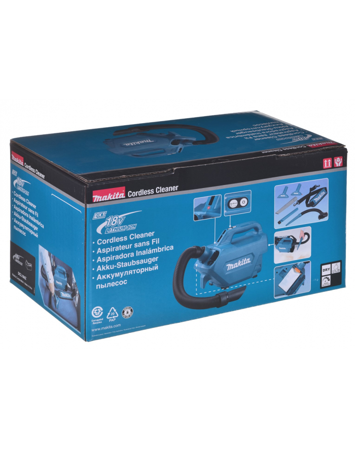 Makita cordless vacuum cleaner DCL184Z 18V główny