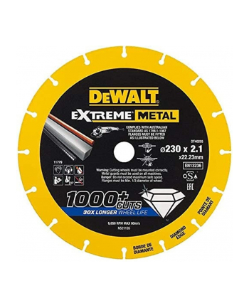 Dewalt diamond cutting disc DT40255-QZ - 230x1.5mm