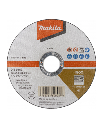Makita cutting disc set 12pcs. 125mm Ř - D-65969-12 nr 1