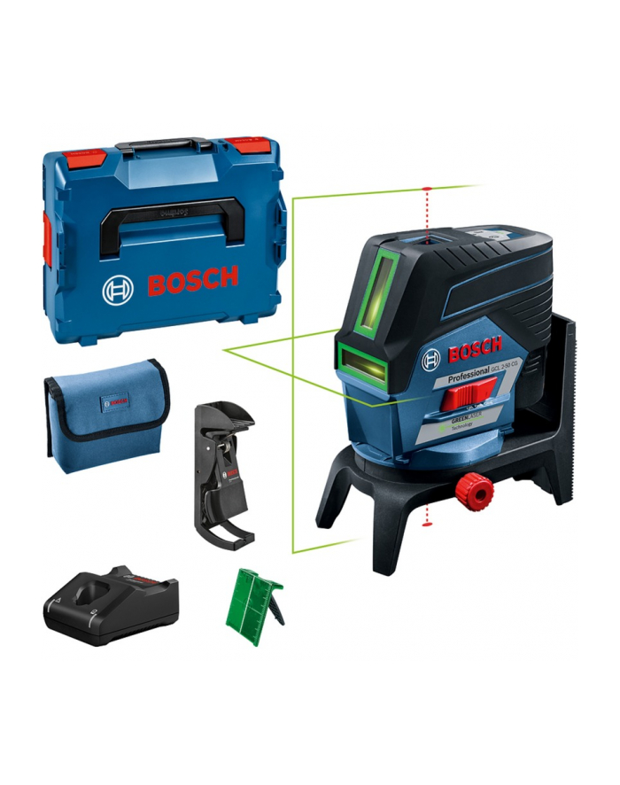 bosch powertools Bosch line laser GCL 2-50 CG + RM2 blue - 0601066H00 główny