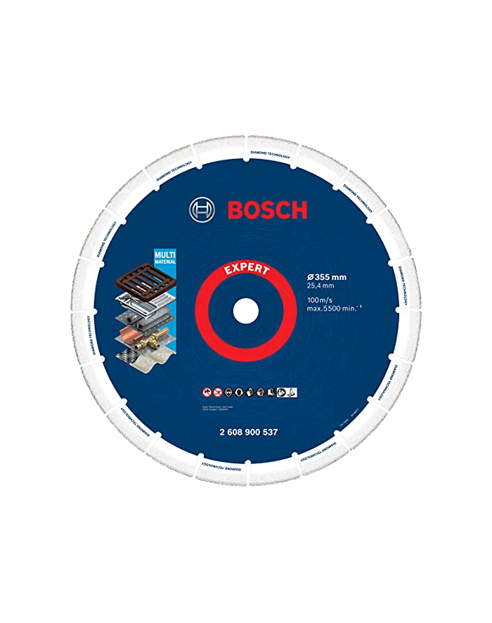 bosch powertools BOSCH diamond metal cutting disc 355mm - 260890537 główny