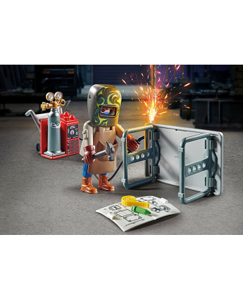 Playmobil welder with equipment - 70597
