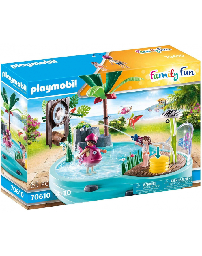 Playmobil Fun pool with water splash - 70610 główny