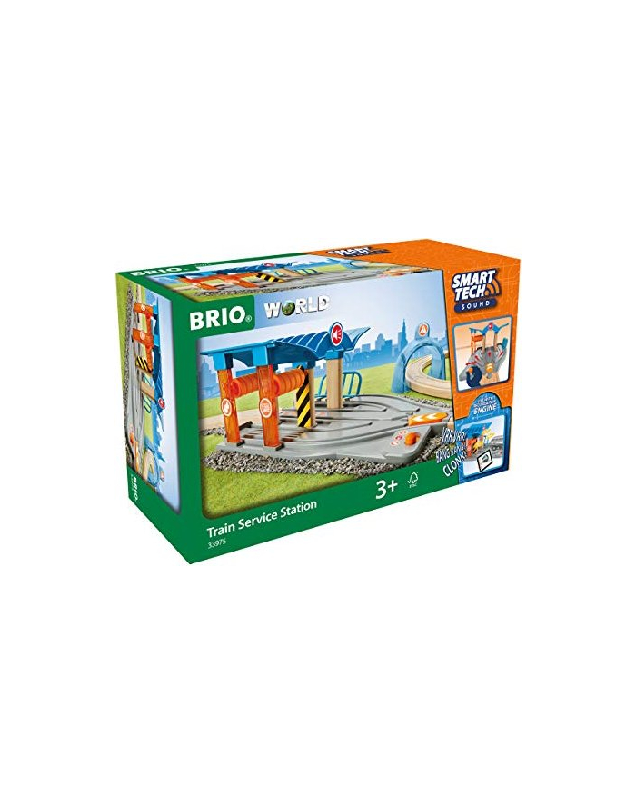 BRIO Smart Tech Sound car wash with W. - 33975 główny