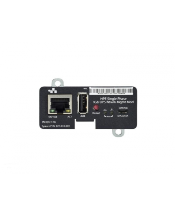 hewlett packard enterprise !HPE Single Phase 1GbUPS Ntwrk Mgmt Mod Q1C17A