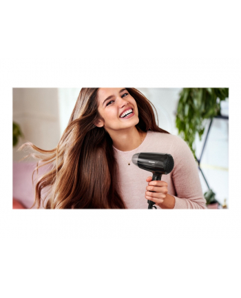 Suszarka do włosów Philips EssentialCare BHC010/10 (1200W; kolor czarny) nr 1