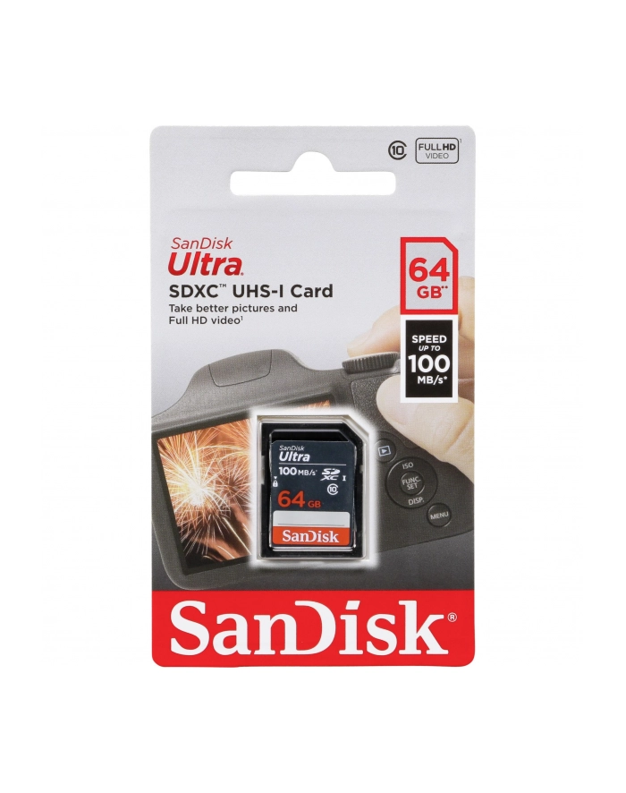 KARTA SANDISK ULTRA SDXC 64GB 100MB/s główny
