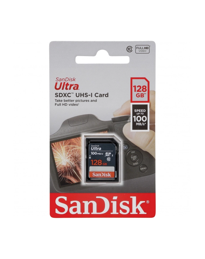 KARTA SANDISK ULTRA SDXC 128GB 100MB/s główny