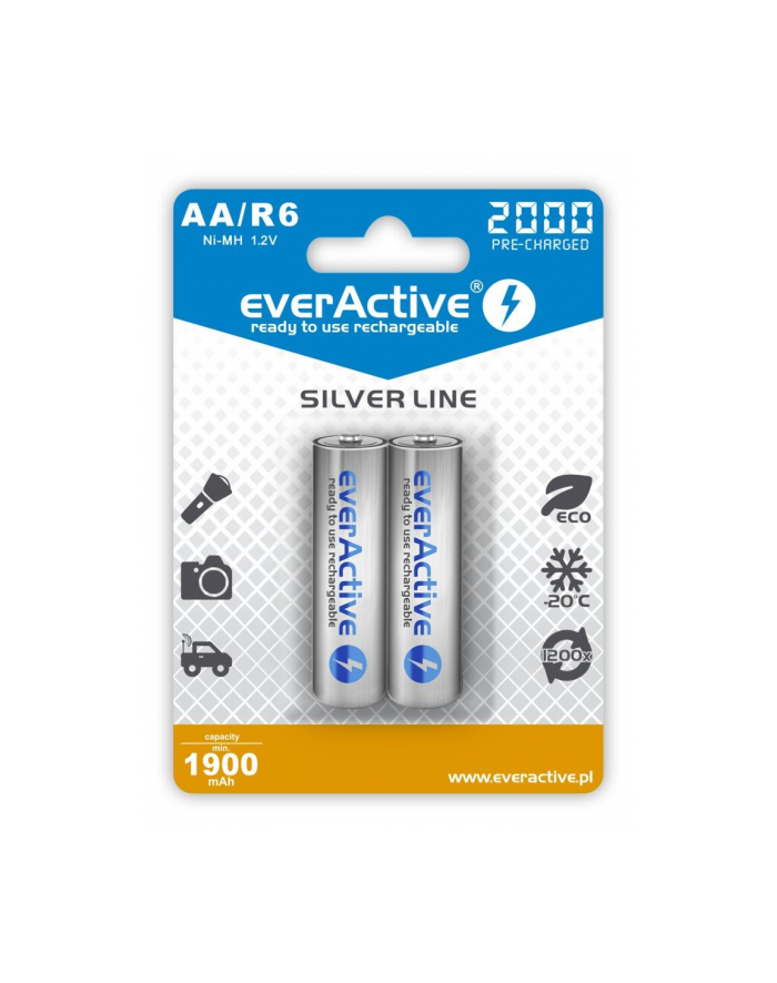 EVERACTIVE AKUMULATORKI AA 2000 MAH - 2 SZTUKI EVHRL6-2000 główny