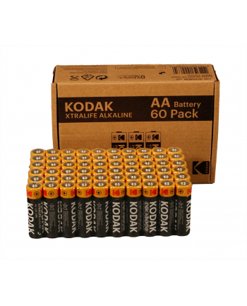 KODAK BATERIE ALKALICZNE XTRALIFE AA LR6 X 60 SZT