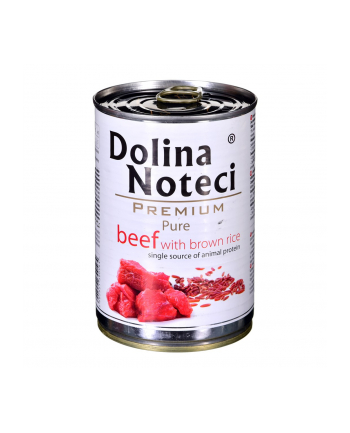 dolina noteci DNP PUREWOŁOWINA Z RYŻEM-KARDLA PSA 400g