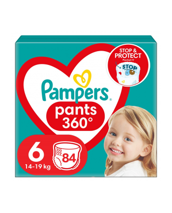 PAMPERS Pieluchomajtki XL Rozm 6  15+kg 84szt