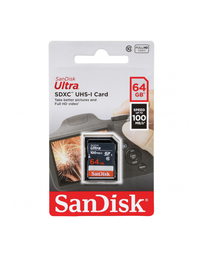 KARTA SANDISK ULTRA SDXC 64GB 100MB/s główny