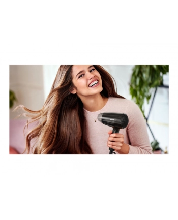 Suszarka do włosów Philips EssentialCare BHC010/10 (1200W; kolor czarny)