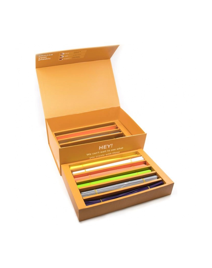 3DOODLER CREATE LEARNING PACKS FILAMENT ABS/PLA/FLEXY 3MM  1200 SZTUK  12 KOLORÓW główny