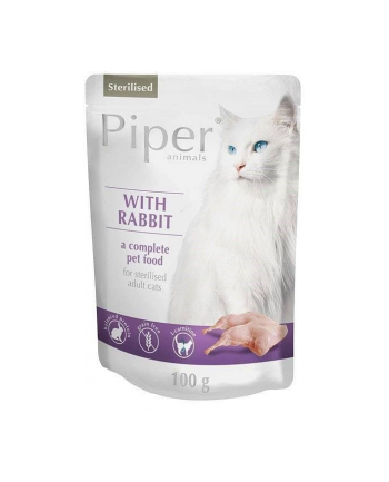DOLINA NOTECI Piper dla kota sterilised z królikiem