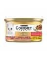purina nestle GOURMET GOLD - łosoś i kurczak w sosie 85g - nr 1