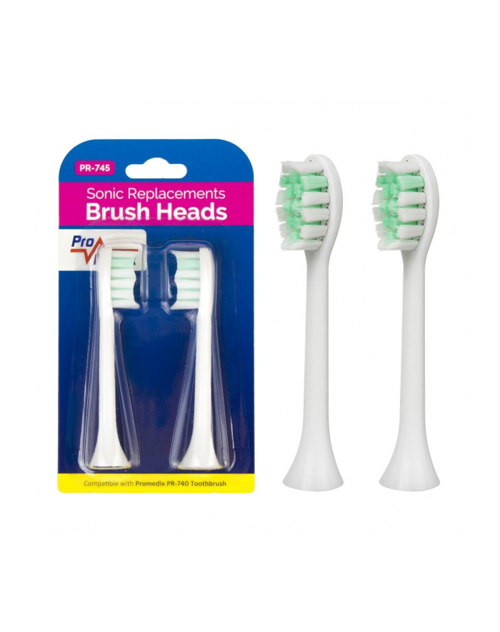 PROMEDIX ZESTAW ZAPASOWYCH SZCZOTECZEK DO PR-740  2 SZT BIAŁE PR-745 W główny