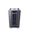 Extralink -szafka stojąca 19   22U 600x600 Czarna flat-pack - nr 13