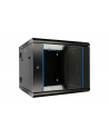 Extralink - szafka wisząca 19  12U 600x600 AZH Czarna - nr 17