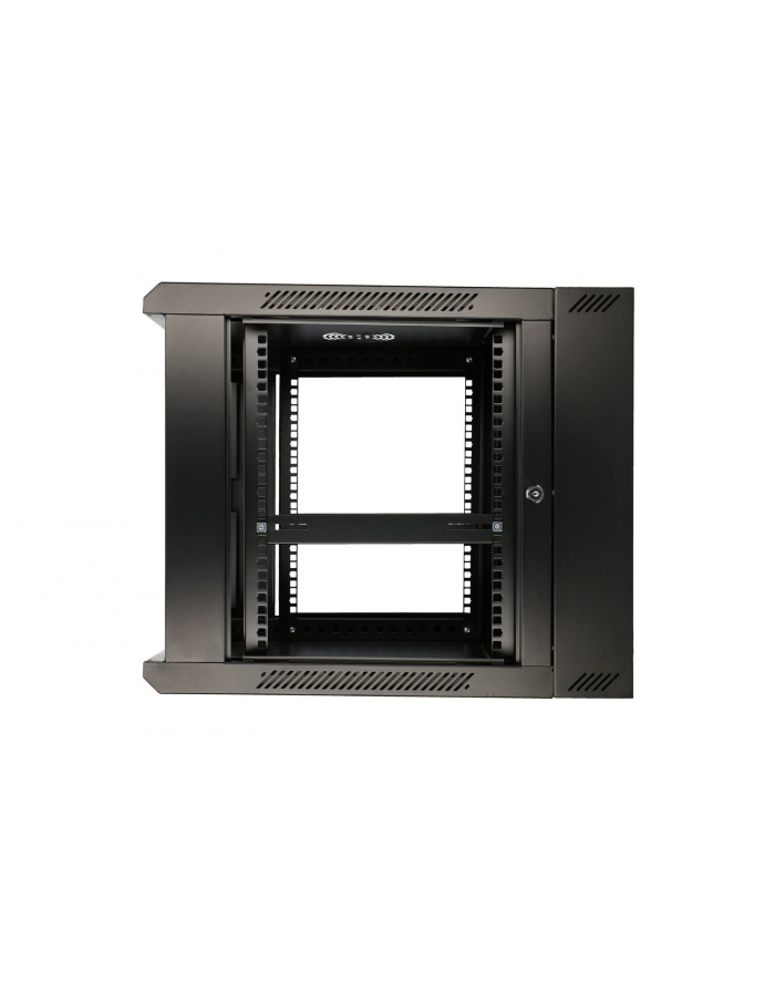 Extralink - szafka wisząca 19  12U 600x600 AZH Czarna główny