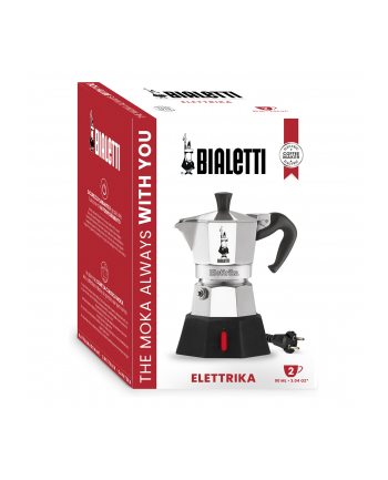 Kawiarka elektryczna BIALETTI MOKA ELETTRIKA 2778/MR (kolor srebrny)