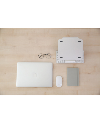 pout Eyes4 – Aluminiowa podstawka pod laptopa  kolor srebrny
