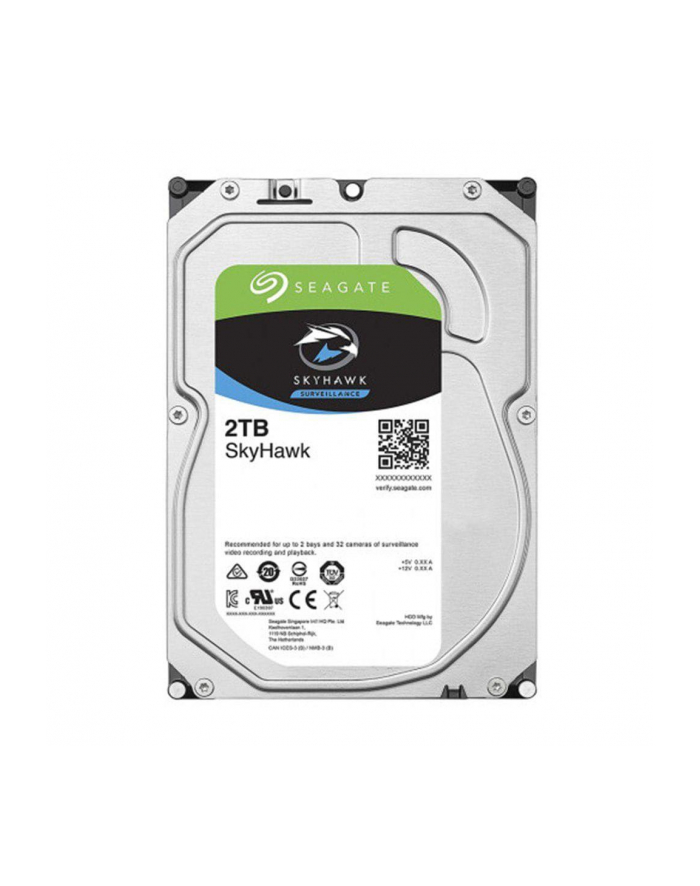 Dysk HDD Seagate SkyHawk ST2000VX015 (2 TB ; 35 ; 64 MB; 5900 obr/min) główny