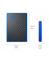 Dysk SSD WD MY PASSPORT 500GB USB-C Blue - nr 8