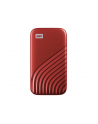 Dysk SSD WD MY PASSPORT 500GB USB-C Red - nr 12