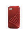 Dysk SSD WD MY PASSPORT 500GB USB-C Red - nr 22