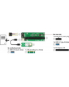 D-ELOCK KARTA PCI-E X16 -> M2 KEY B+M + KABEL USB 30CM 41428 - nr 13