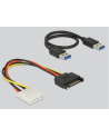D-ELOCK KARTA PCI-E X16 -> M2 KEY B+M + KABEL USB 30CM 41428 - nr 6