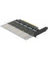 D-ELOCK KARTA PCI-E X16 -> 5X M2 LOW PROFILE KEY B + ADAPTERY SATA 90435 - nr 22