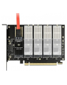D-ELOCK KARTA PCI-E X16 -> 5X M2 LOW PROFILE KEY B + ADAPTERY SATA 90435 - nr 24